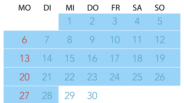 <span class="ti-dashboard icons"></span> Intensive – 4 weeks