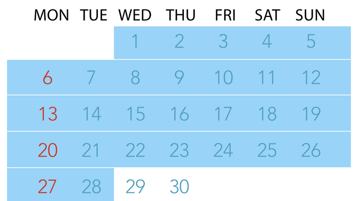 <span class="ti-dashboard icons"></span> Intensive – 4 weeks