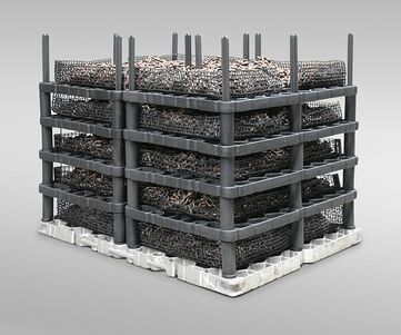 Clean transport chains in the heat treatment process