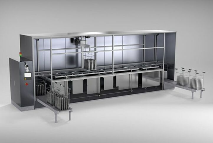The AtlanticTR precision cleaning system cleans ultra-small fine parts with complex geometries and high throughput rates as well as large components with high batch weights.