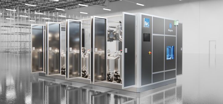 Modular erweiterbar: getrennte Kammern ermöglichen flexible Prozesskombinationen und höhere Taktleistung.