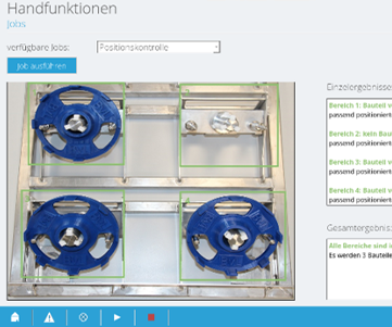 Efficient cleaning with perfect component positioning