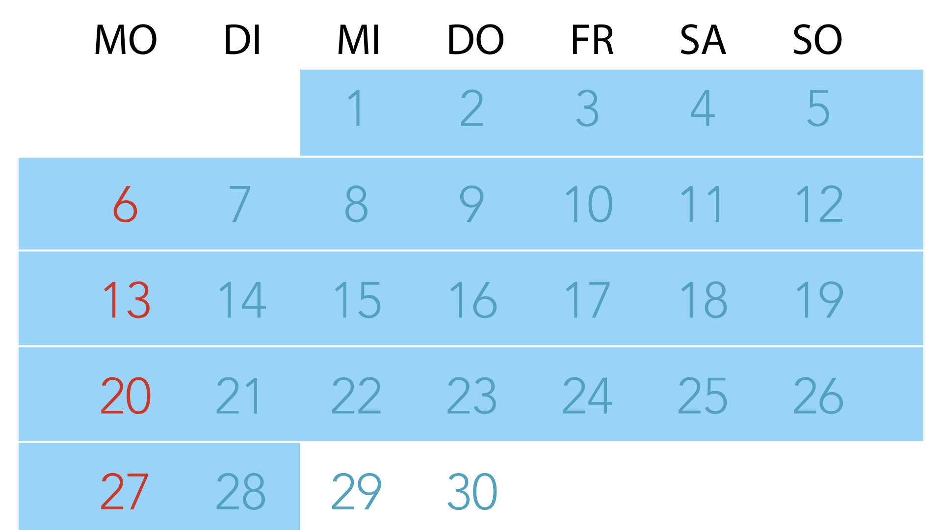 Erweitert – 4 Wochen